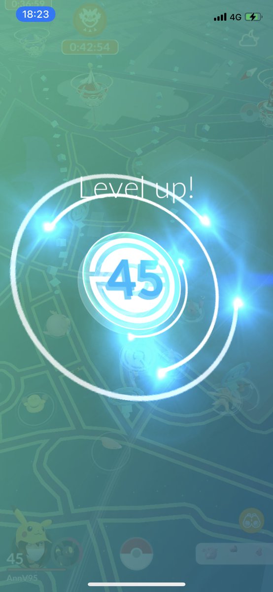 AnnVolckaert's tweet image. ✅ LEVEL 45 🥶👍🏻

While some race to level 50, I’ve just arrived at #TL45 at my own pace ! 😌 Although it was very cold at some times. ☃️

I actually really enjoyed the #rocketstop grind ! Getting closer to that platinum #Hero badge now. 💪🏻

#PokemonGo