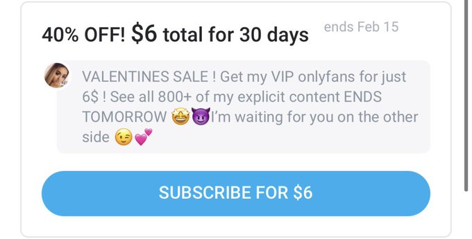 VALENTINES DAY SALE❤️ get all 800+ of my explicit content on onlyfans for 40% off! Come join me🥰 https://t