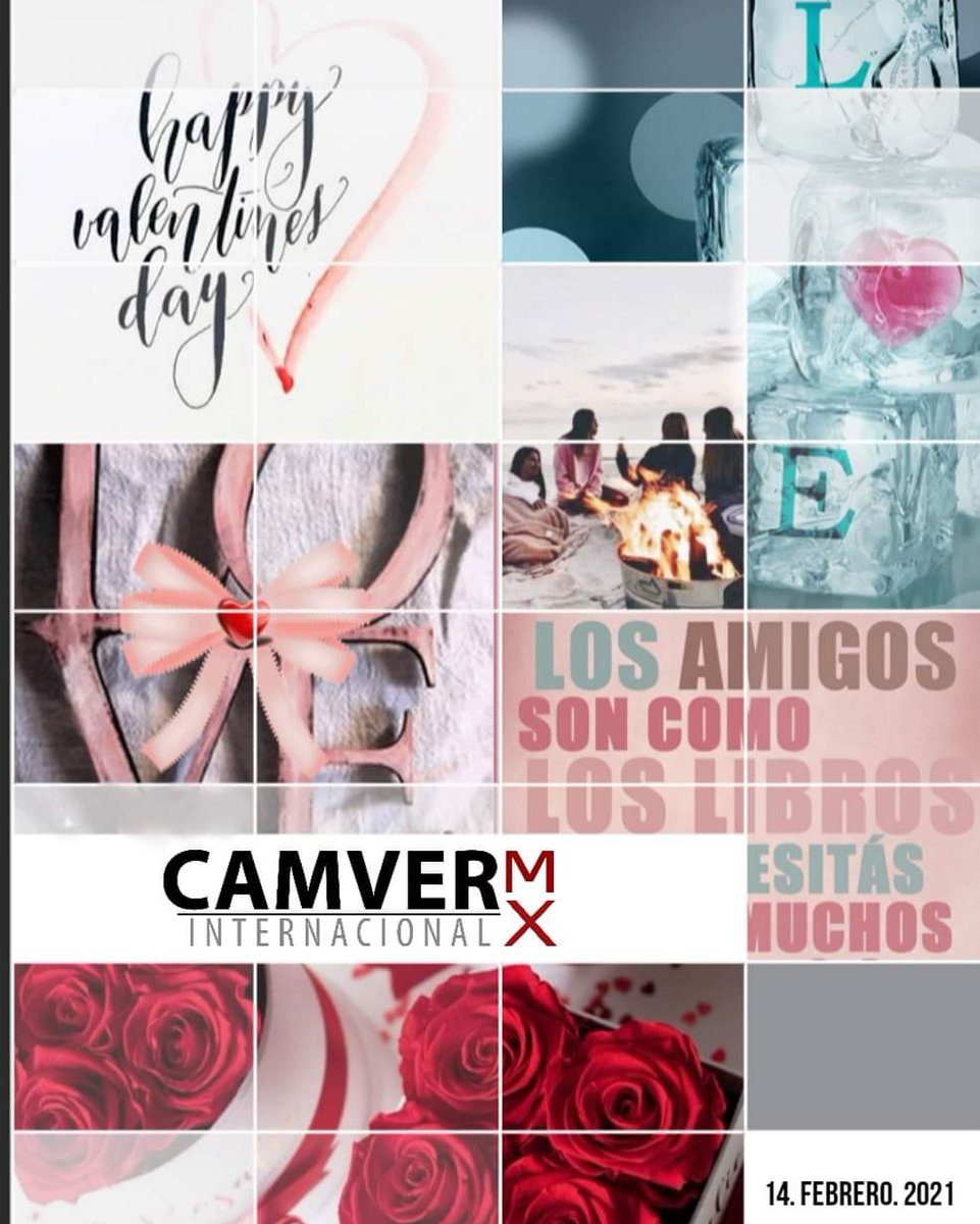 camvermx's tweet photo. ¡Feliz día del amor y la amistad! 💗✨ 

Deseamos que cada día sean más los hogares llenos de amor y cada uno de sus integrantes fortalezcan sus corazones con amistades sinceras. 

🥳✨💗🥰🎉

#CamverMxInternacional 
#CONPANAC 
#ALADI 
#CEPRODI 
#ILOVEYOU https://t.co/1EPWAzdl8t