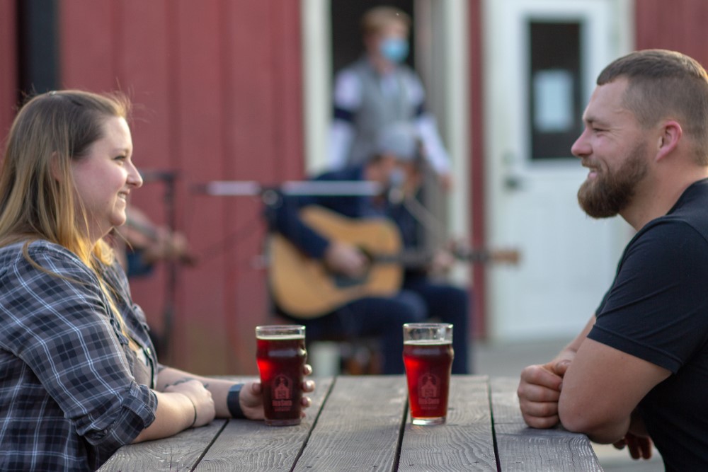 RedShedBrewing's tweet photo. Red Shed beer has a way of bringing back memories. Of events, celebrations and special occasions. Times where you listened to live music from a local band or sat around a campfire reminiscing with old friends. What's your favorite Red Shed beer and what does it remind you of? https://t.co/LRKDGOFD8o