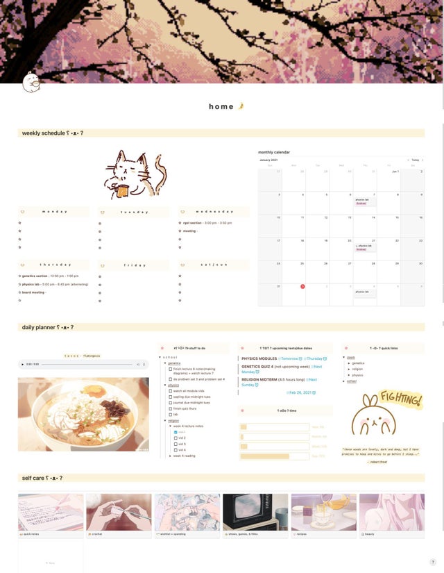 NotionBoost's tweet image. 2021 planner/organizer template.

Link: notion.so/y-o-u-r-h-o-m-…

#notion #notiontips #notionboost #notiontemplate