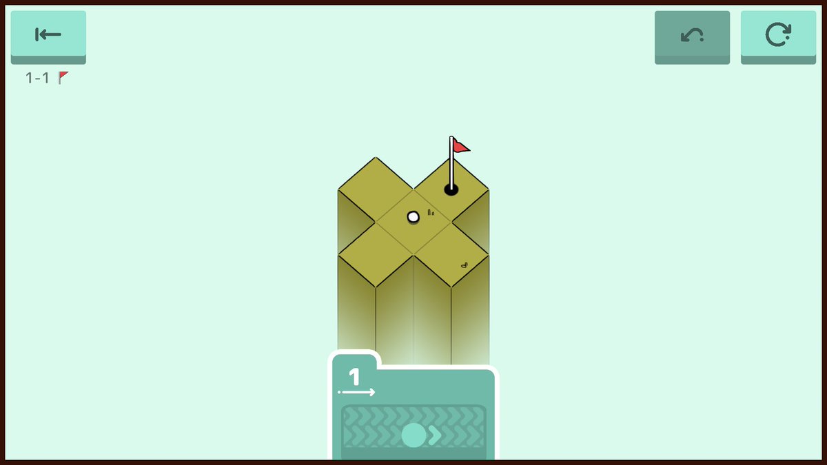 Golf Peaks ($1.99) - a card based puzzler themed around golf - using the movement cards you have, work your way to get your ball from the start to the cup. over 100 puzzles to solve!  https://afterburn.itch.io/golf-peaks 