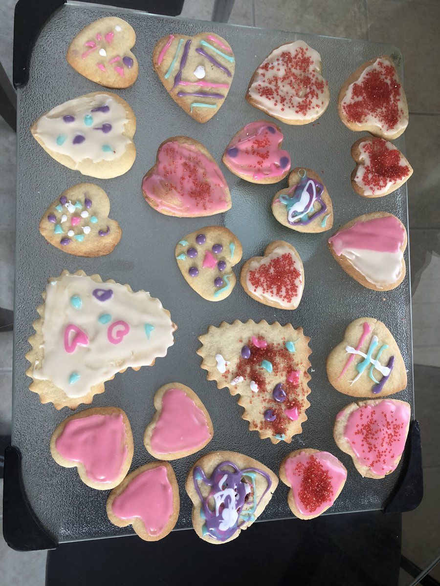 Sharing some love with family, friends and neighbours #KindnessMatters #valentinesday2021 #kidsbaking