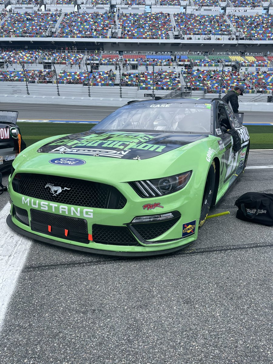 RickWareRacing's tweet image. On the grid and ready to roll here for the biggest race of them all! The @DAYTONA 500! Green flag scheduled for just after 3pm est on @NASCARONFOX! @NASCAR #DAYTONA500
