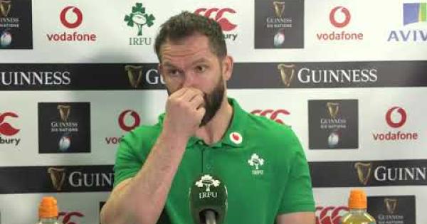 WATCH Ireland coach Andy Farrell's reaction to Six Nations defeat to France