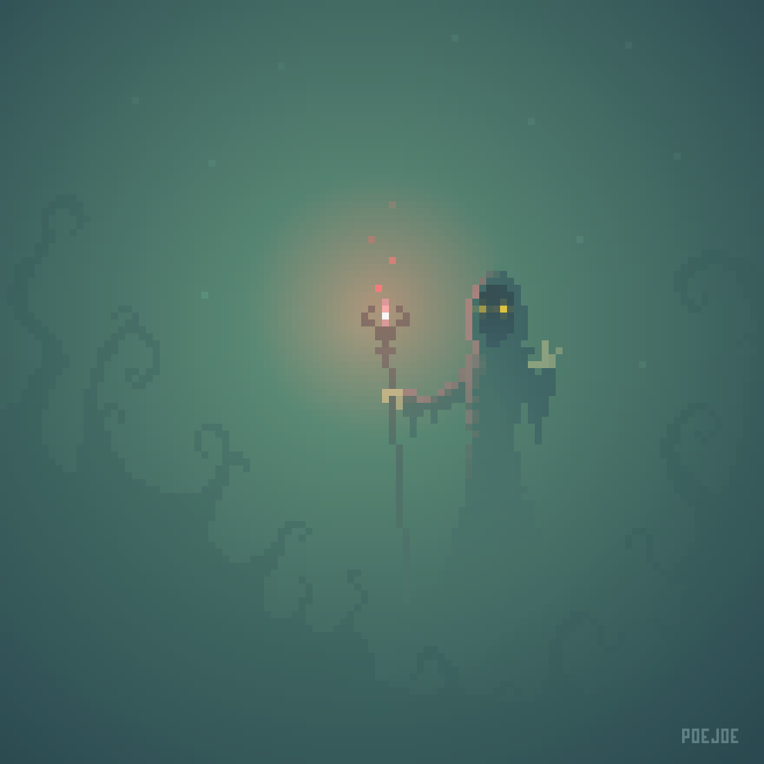 Poejoe_pixelart's tweet photo. "Mage" from #Bitember2020.
.
#bitember #pixelart #pixelartist #illustration #indiegame #gameart #minimalist #minimalistpixelart #art #pixel_dailies #Darkmage #darkmagic #magic #spells #magicstaff https://t.co/38A0IruoqT