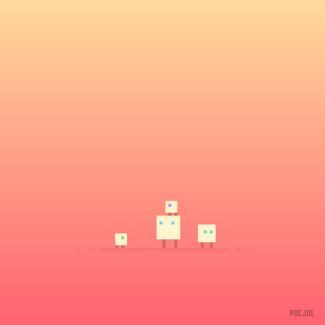 Poejoe_pixelart's tweet photo. "Pixels" from #Bitember2020.
.
#bitember #pixelart #pixelartist #illustration #indiegame #gameart #minimalist #minimalistpixelart #art #pixel_dailies #cute #monsters #pixar https://t.co/YsY2UpJvmJ