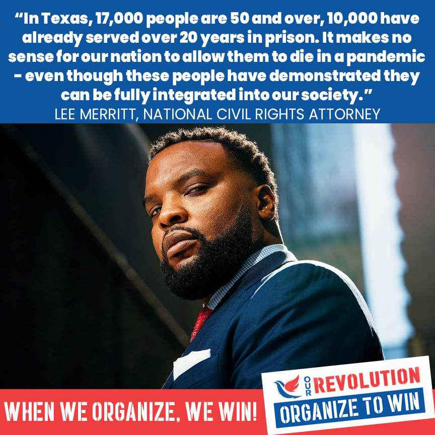 OurRevolution's tweet image. We are overdue for comprehensive reform to our broken "justice" system! #CriminalJusticeReform @MeritLaw