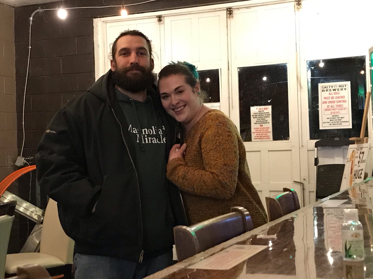 Cheers to all the Valentine's and all the single folks too! Whatever your status, a salty brew will help you through the Hallmark holiday! We're open til 8pm.