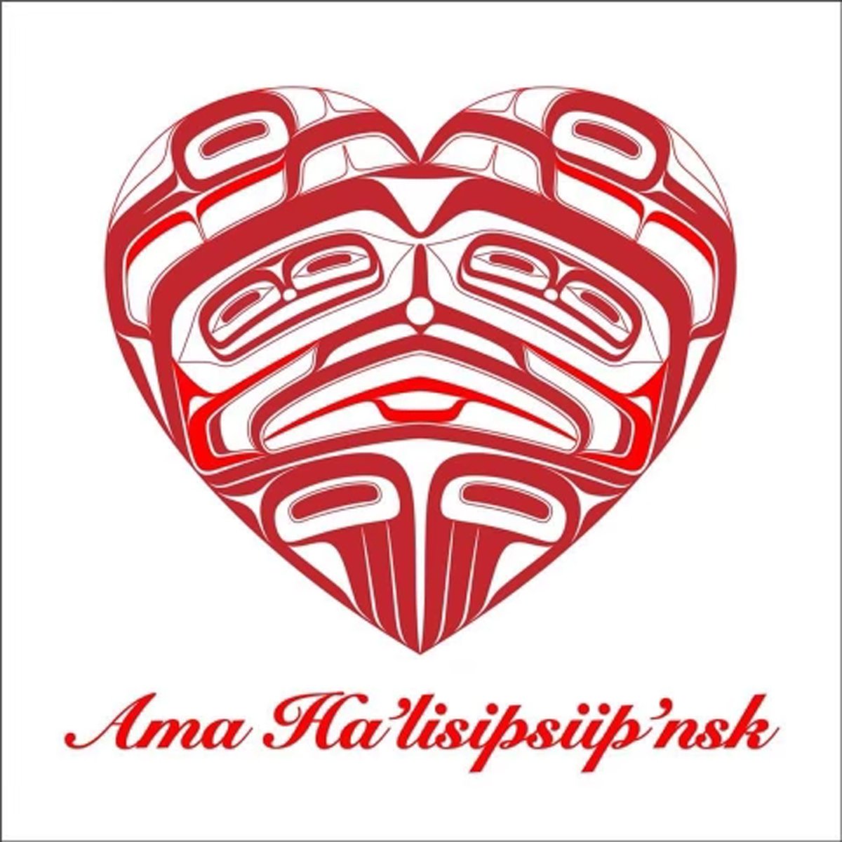 8thgen's tweet image. 💕🌹Ama Ha'lisipsiip'nsk from esteemed Ts'msye artist and Inspired Natives Collaborator David Robert Boxley!🌹💕 ⁠

David's beautiful design translates to "good day of love" in  Sm'algyax (language of the Ts'msyen)!⁠

#ValentinesDay #NativeTwitter #NativeMedia #ArtistsOnTwitter