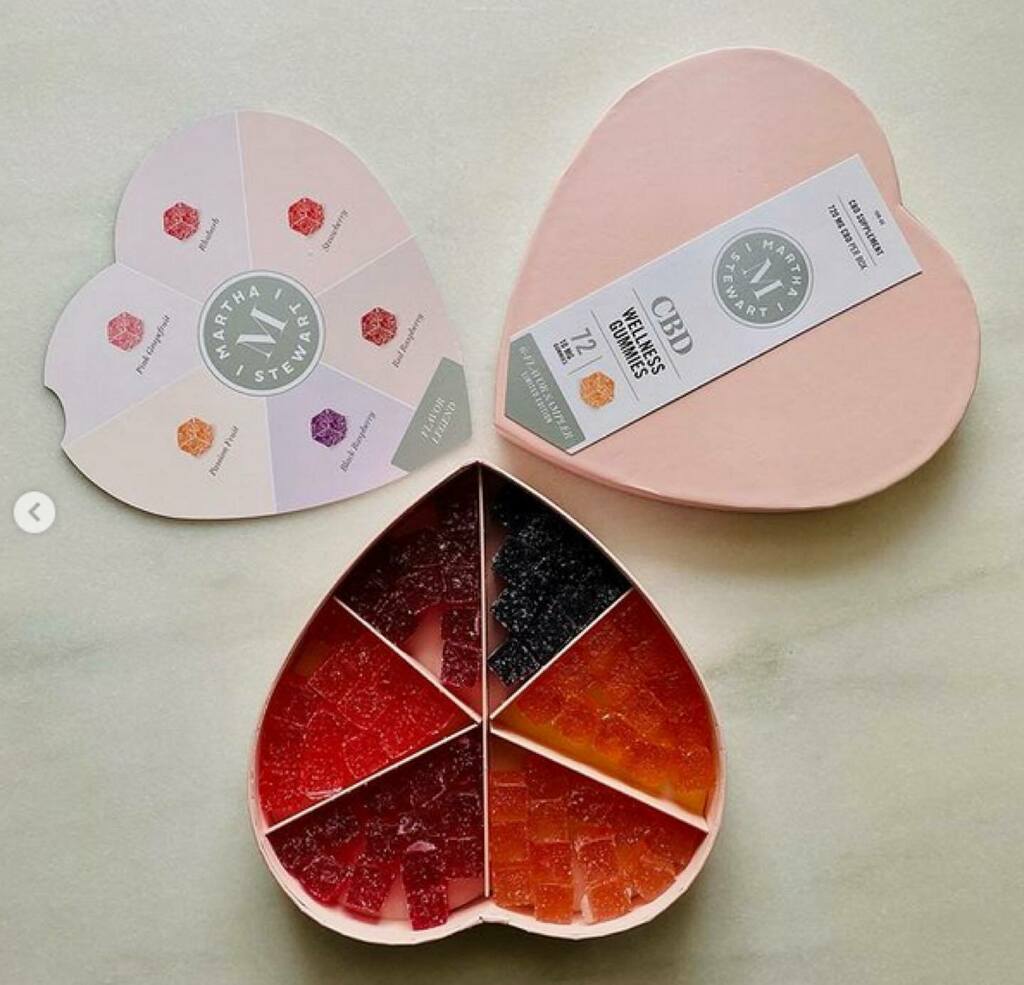 In case you’re wondering if CBD products make a good Valentine’s Day gift, rest assured—domestic maven and lifestyle mogul Martha Stewart has set this year’s retail trend by introducing a limited edition, heart-shaped box of her own signature, CBD-infuse… instagr.am/p/CLSOwt3hc7A/