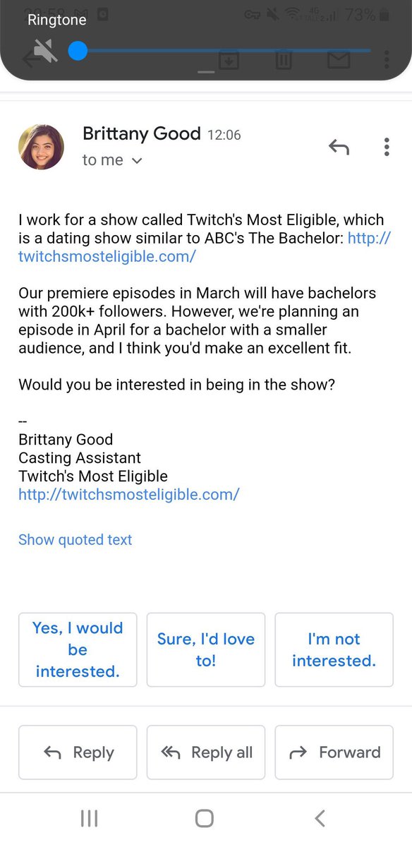 This is what the emails look like. Seems shady that they would want to go to a small audience considering how much money is being invested in this