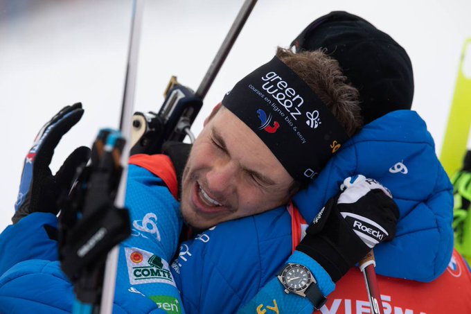 BiathlonStats's tweet image. Today 🇫🇷@EmilienJck became 4th biathlete to win @IBU_WC World Championship Pursuit event twice in a row. It was previously done by:
🇩🇪 Ricco Gross (2003-04)
🇳🇴 @oebjorndalen (2005-09)
🇫🇷 @martinfkde (2011-12, 2016-17)