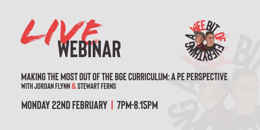 burrell_mr's tweet image. 🚨 BIG ANNOUNCEMENT 🚨

Following the success of our first webinar, we have our second in the diary 🙌🏽

Spread the word, booking link coming soon for under/post grad PE students 🏴󠁧󠁢󠁳󠁣󠁴󠁿🔜

#AWBOE
#inspire #teach #entertain  

@JJFlynn9PE