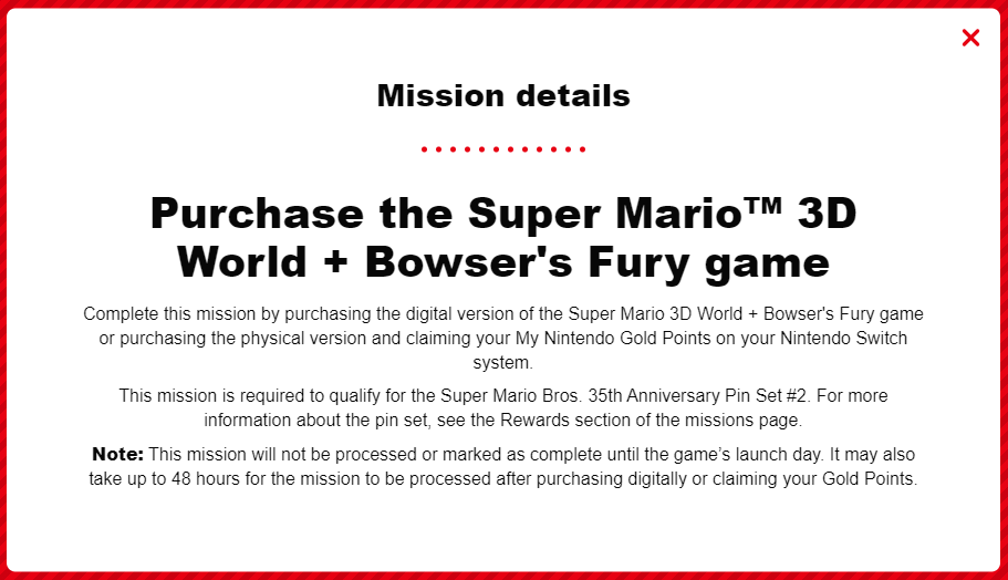 Nintendeal Make Sure To Claim Your My Nintendo Gold Points If You Bought Super Mario 3d World Bowser S Fury Physical It Can Take Up To 48 Hours To Mark