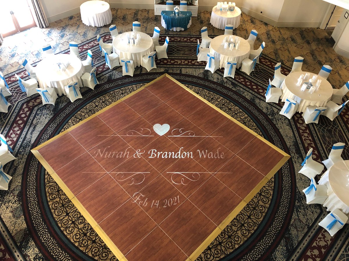 dvdjking's tweet photo. Dj Bax did a good job with the monogram #monogram #wedding #orlandowedding #orlandoweddings  #rosenshinglecreek #wadewedding #valentinesday https://t.co/rAMdet80UG