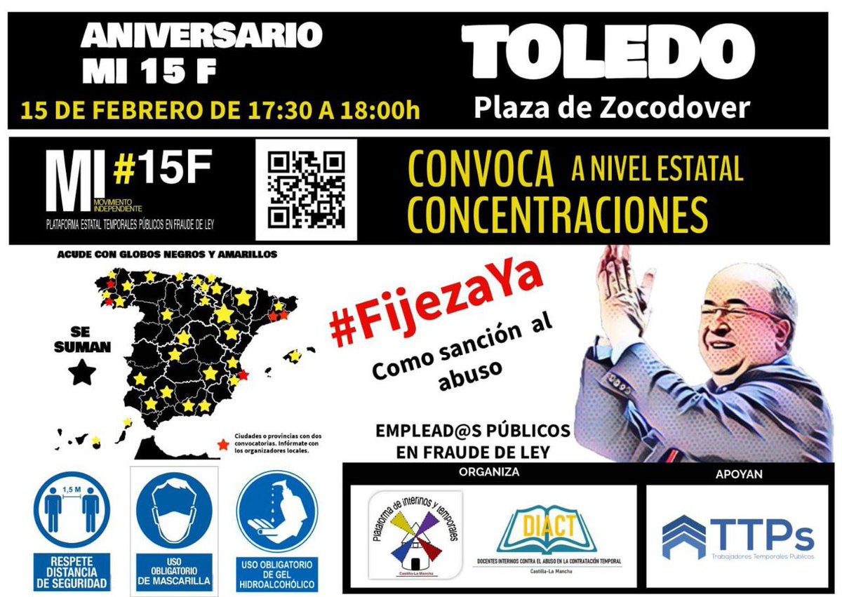 prados70's tweet photo. TIC, TAC, TIC, TAC..... @garciapage , hasta ahora estabamos muy calladitos. Europa nos ha vuelto a dar la razón. Pedimos que se cumpla la Directiva 1999/70 UE. #ContigoYlosTuyos #FijezaYa #StopAbusoTemporalPublico https://t.co/ttrXueNo3X