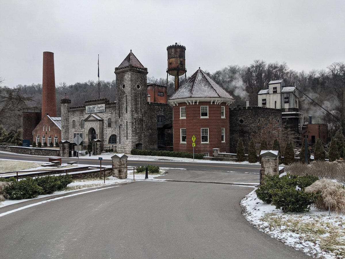 When EH Taylor left OFC in 1887, he tore down the existing distillery in this location and built this grand castle themed distillery in its place. He and then his sons would produce bourbon here until prohibition when the company was shut down.