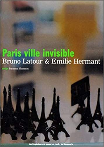 5/ Thus, “la ville est l’exosquelette de ses habitants, comme les habitants laissent derriere eux un habitat dans leurs sillages” (p.18). (Latour's thoughts here build on his wonderful book 'Paris: Ville Invisible')