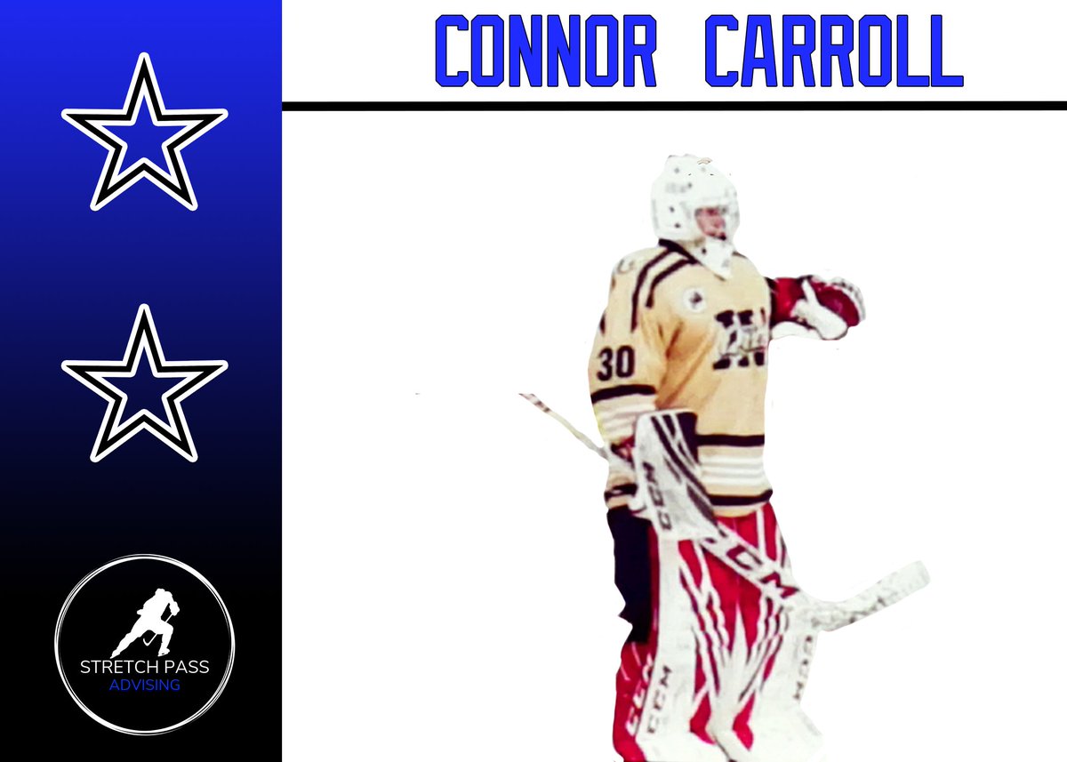 Another one for #TeamSPA Goaltender <a href="/ConnorCarroll29/">Connor</a> as he picks up a 2nd star performance with a 27/28 save game to earn the win for the <a href="/QuakeHockey/">Yellowstone Quake</a> #SPAFamily