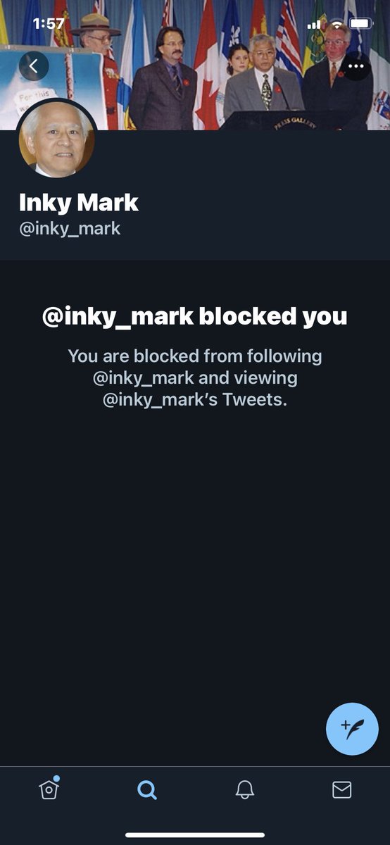 I don’t care when I’m blocked for pissing off snowflakes but I am kinda disappointed about being blocked by @inky_mark for being a Trump supporter. Anyone else feel free to do the same. I support Trump 💯