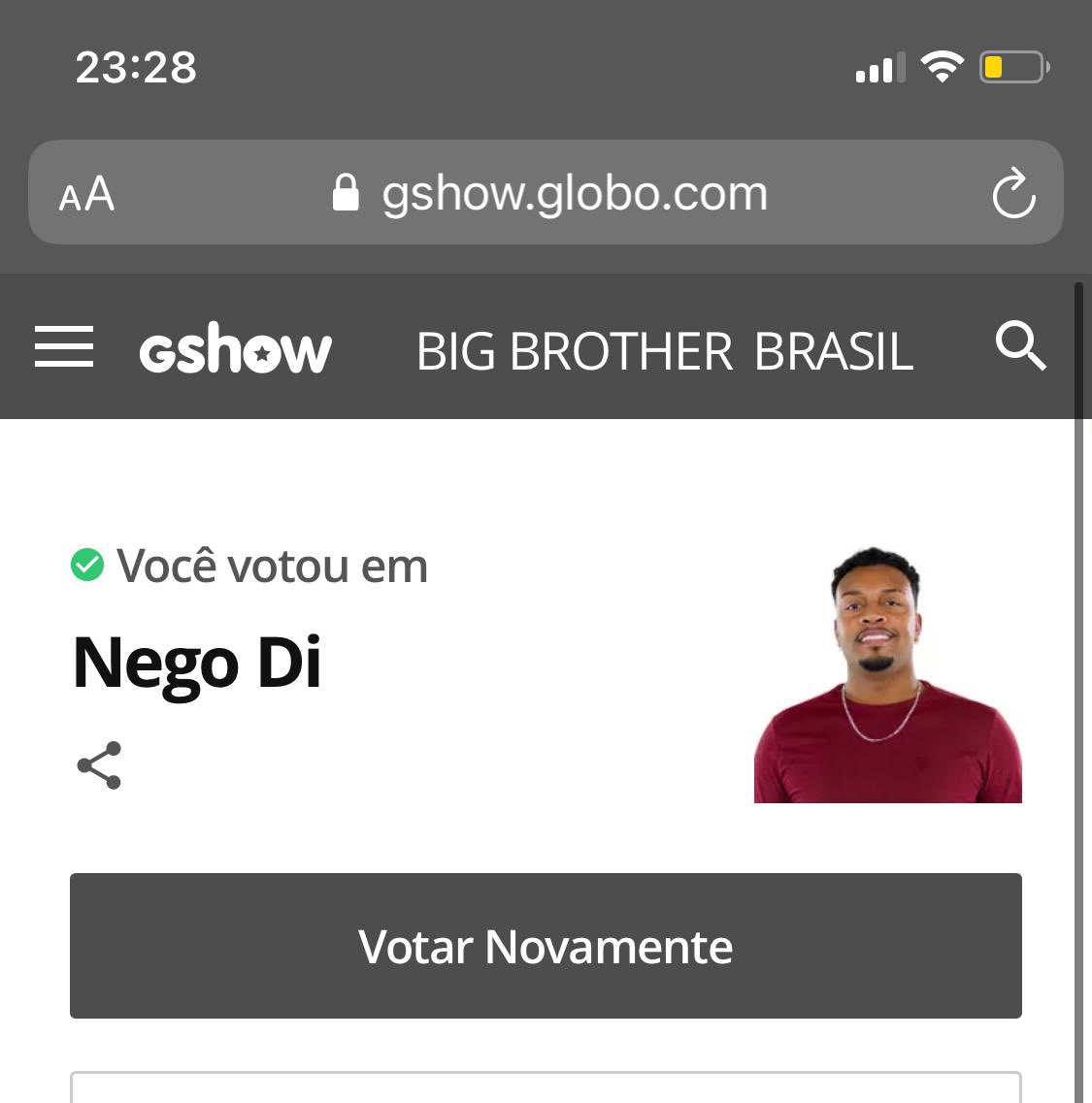 Obrigada  <a href="/ssarahandrade/">Sarah Andrade</a>!!!! #foranegodi #ForaKarolConka