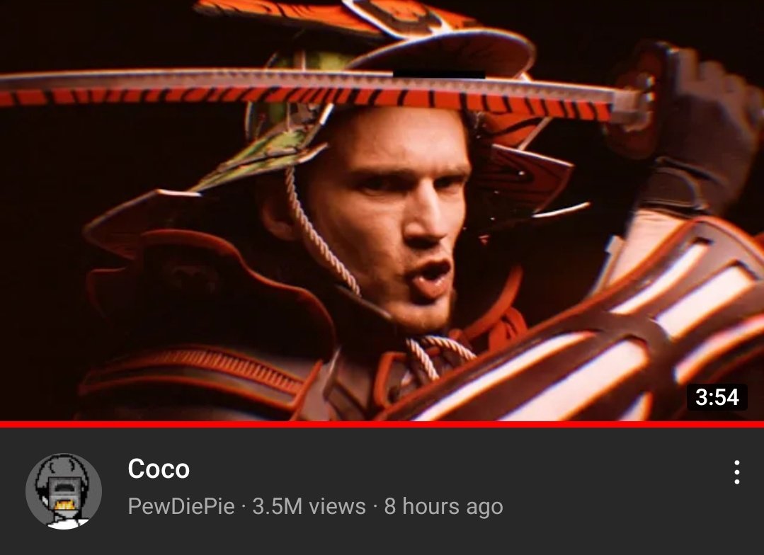 [NEW VIDEO] Check out PewDiePie's new diss track now! 🍉🗡️ #CocomelonDissTrack

🔗: youtu.be/9DHuHkwaWWs