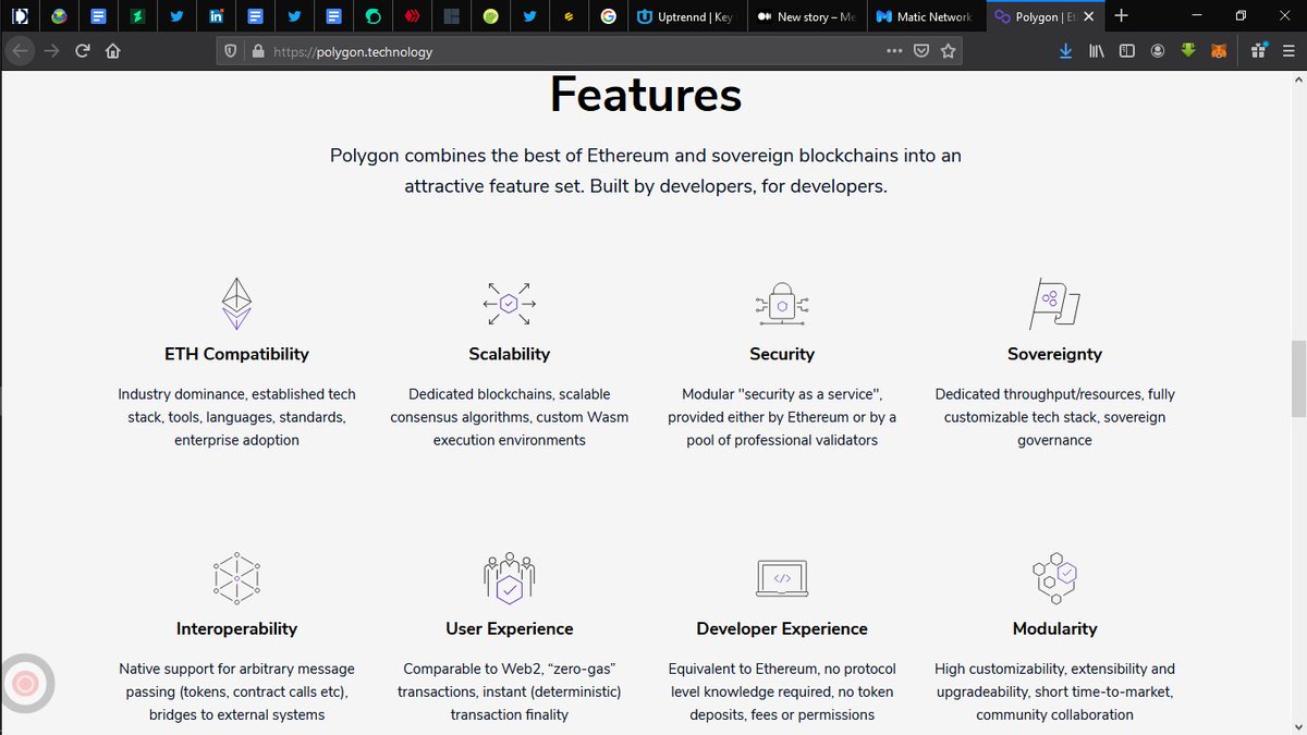 blackphaser's tweet photo. πIn case you don't know why everything has to be done with and on @maticnetwork ππ€
These are some of the Key #Features of #Polygon (Matic)π₯π₯
#polygon #matic #layer2 #blockchaininternet ππ https://t.co/Hn5XVnK7aV