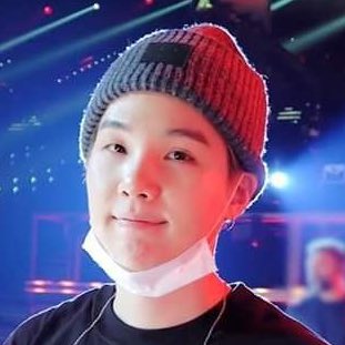 WHEN YOONGI HAS HIS MASK PULLED DOWN AND HIS CHEEKS GET ALL PUFFY AND SQUISH IS A CONCEPT IM PASSIONATE ABOUT — a thread