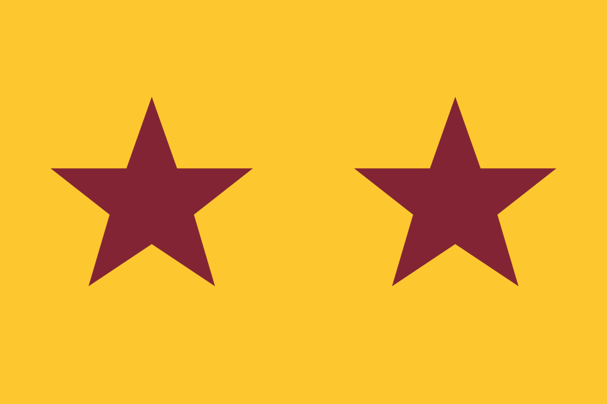 HUNTERDON COUNTY: Okay this is just ridiculous. This seal on sheet isn't even the real seal. You know what is? A single bushel of wheat with two stars. Nothing at all to work with. So I took the buff and the maroon and slapped the Hunterdon Stars on there. Liberty and Prosperity.