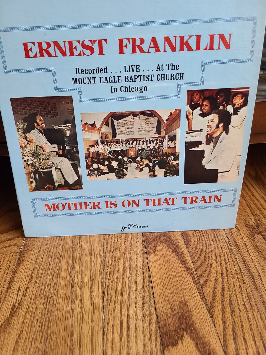 It's a bit chilly out - a good day to put some vinyl on the turntable. From 1976, recorded live at Mt Eagle Baptist on Chicago's South Side: