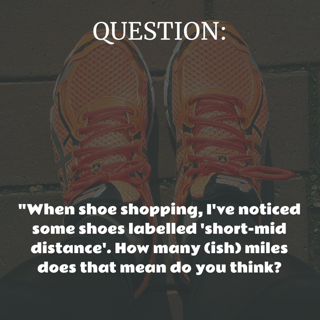 That means nothing, it's just marketing.

People run marathons barefoot and people run 5k's in shoes thicker than Lore of Running. I have a pair of shoes that are not built for durability with 850 miles on them and many only get 300 out of that model.