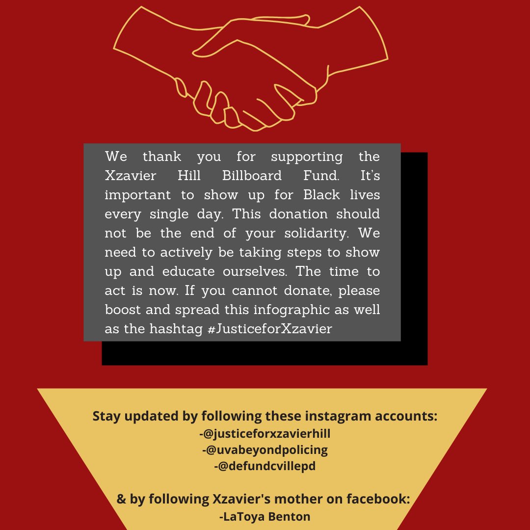 #justiceforxzavierhill #BlackLivesMatter