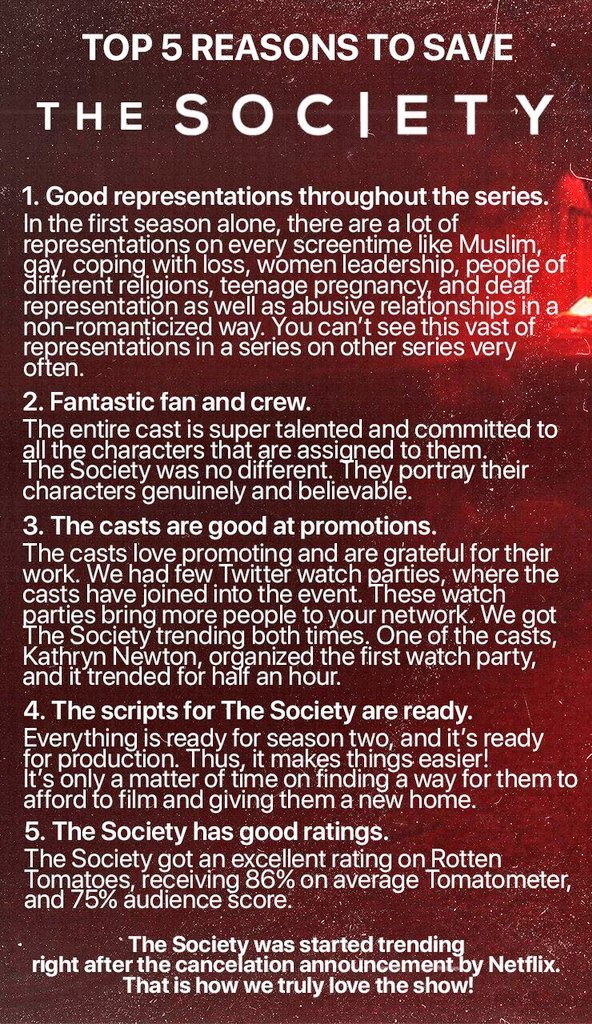 fvckoffcampbell's tweet photo. @BRATheSociety @Caseybloys @jasonkilar @aforssell @HBOMaxHelp @hbomax Hello @Caseybloys @jasonkilar @aforssell @HBOMaxHelp, how about thinking about saving 'The Society' an amazing series with a large fan base, it was even renewed before, the cast and creator want it and we believe that @hbomax will be a great home. https://t.co/QCMMgafRSo