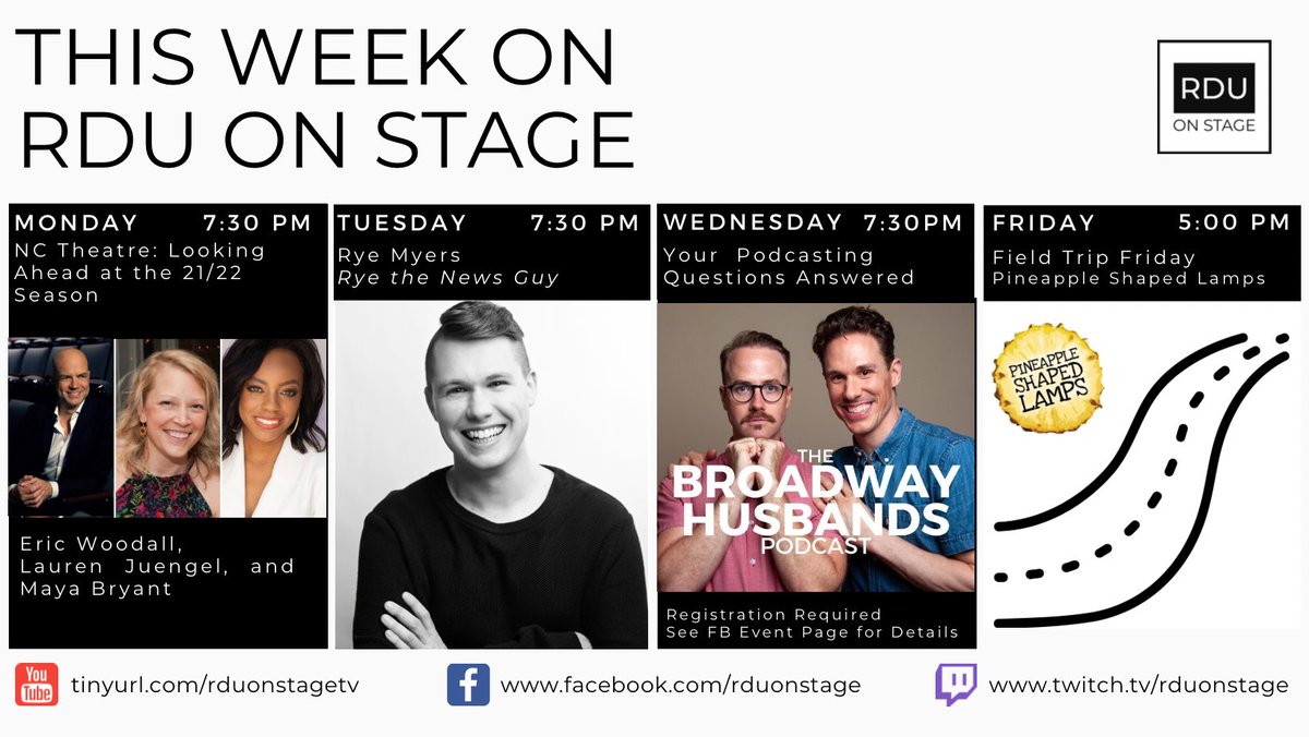 beltlinetobway's tweet photo. It’s a good week @rduonstage. Follow our live chats on FB, YouTube or Twitch. Links in bio. https://t.co/kps0UpwWgK