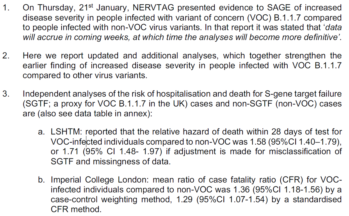 NERVTAG have confirmed that the disease severity of the Kent variant (B.1.1.7) is higher. We also know transmissibility is higher.