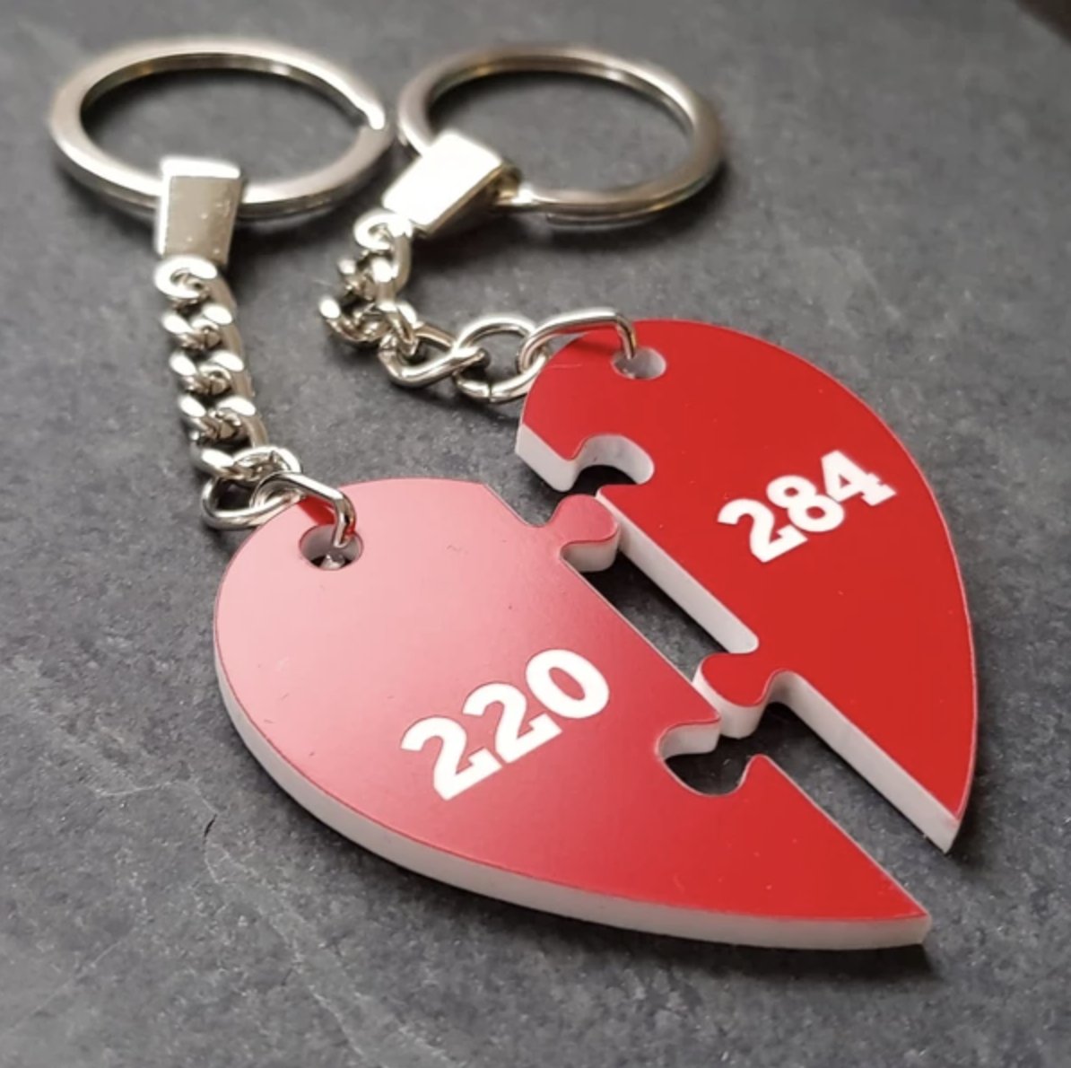 Will you be the 220 to my 284?For centuries, special numbers called amicable pairs have been associated with love and friendship. In fact, amicable pairs are often referred to as friendly numbers. The smallest amicable pair, (220, 284), was known as early as 300 BCE. Will you be the 220 to my 284?For centuries, special numbers called amicable pairs have been associated with love and friendship. In fact, amicable pairs are often referred to as friendly numbers. The smallest amicable pair, (220, 284), was known as early as 300 BCE.