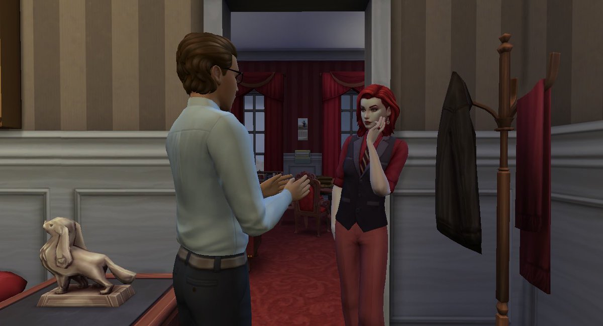 HWHSims's tweet photo. White House Chief of Staff --Maxitaxi-- and National Security Advisor -Bray.x having a discussion near the COS office. (14/02/2021) https://t.co/iVxl6OYZW9