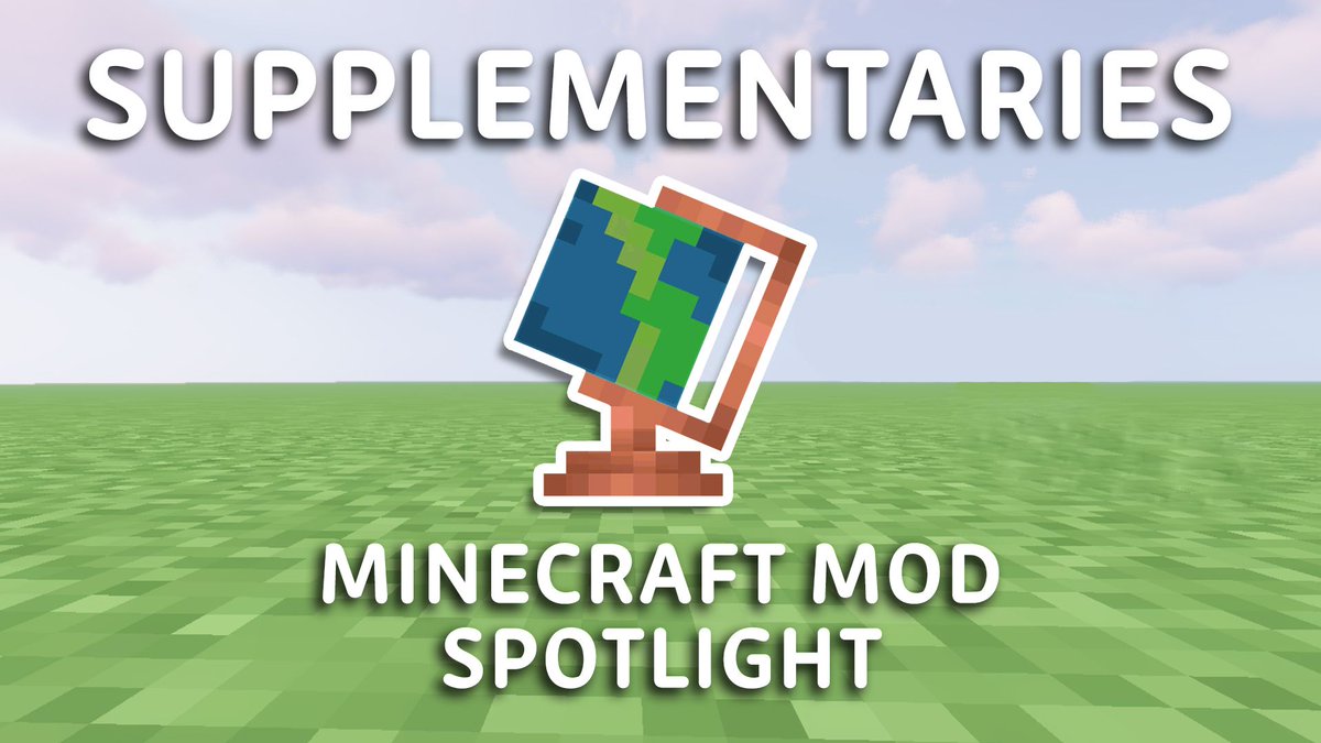 OrdinalWolf's tweet photo. Hey everybody! In this video we take a look at the Supplementaries mod!!!
https://t.co/seJHe78Ljl https://t.co/D0EUSHw4LO