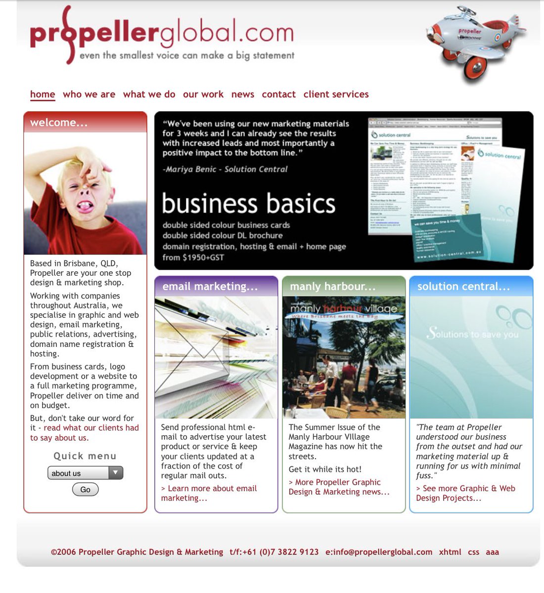 propellerweb's tweet image. Propeller in 2006, courtesy of Way Back Machine