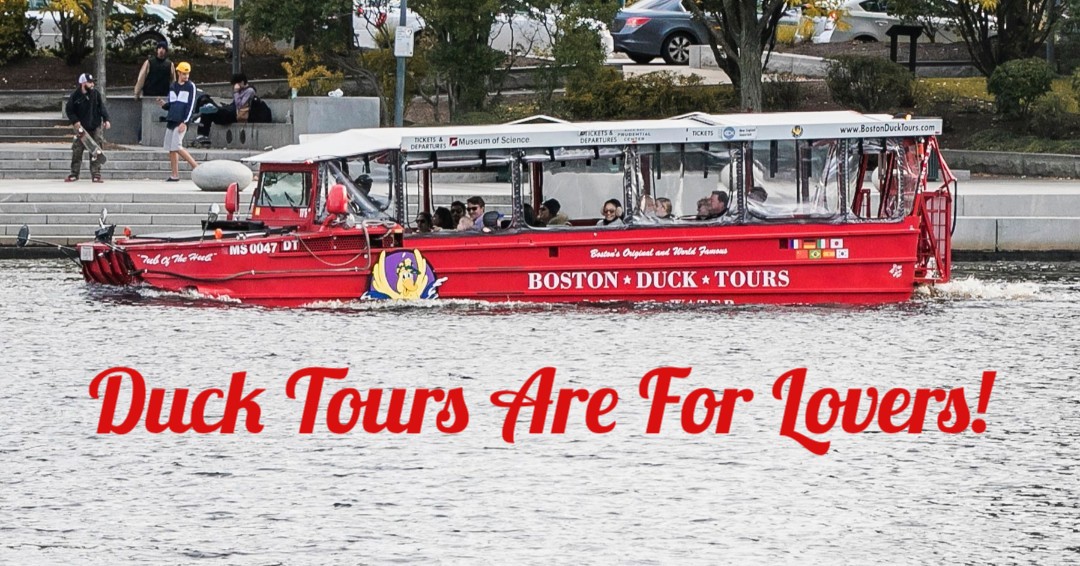 BostonDuckTours's tweet photo. Happy Valentine's Day! Hope to see you all again soon! Who's planning on taking a Duck Tour this year with a special someone?
#ValentinesDay #VDay #Boston #VisitMA #BostonMA #BostonUSA #Lovahs #CueTheDuckBoats #DuckBoat #QuackQuack #BostonDuckTours #Love #Feb14th https://t.co/FSi06TSHcn