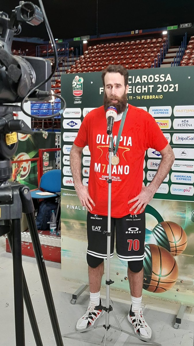 supportersmagaz's tweet photo. Mvp, mvp, mvp! @GigiDatome eletto miglior giocatore della Coppa Italia @OlimpiaMI1936 @LegaBasketA @Italbasket #italbasket #TuttoUnAltroSport #SerieATipo #LbaSerieA #otf8 #LbaF8 #insieme #Euroleague https://t.co/hQnrw3W9wk
