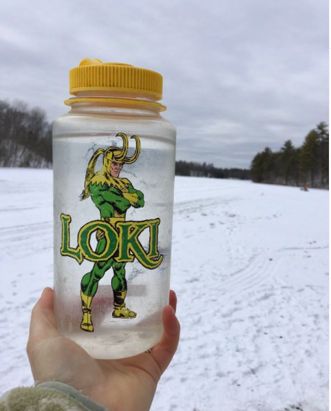 WriterSamMac's tweet photo. We told the kids it’s a Valentine's tradition to go ice fishing with the ones you love.

Loki isn’t buying it.

#winter #Loki #AdventuresWithLoki https://t.co/56DtXhy2qh