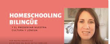 estilofamiliar's tweet photo. ¿Te preocupa que tus hijos pierdan #cultura al #homeschooling en dos idiomas? Video: Homeschooling #bilingüe y cómo mantener la cultura. https://t.co/nY9cauJLIZ

#homeschool #educacionencasa #educacionenelhogar #educoencasa #mamahomeschooler #homeschoolmom #bilingual #bilingue https://t.co/PZG3hy69rr
