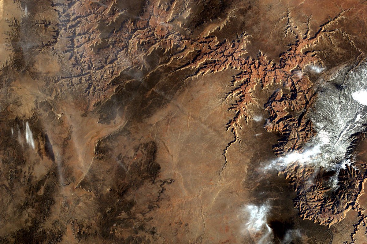 I remember the first time I saw the Grand Canyon from space. Even from hundreds of miles away, it's still an amazing sight to see. 

Happy Birthday, Arizona.