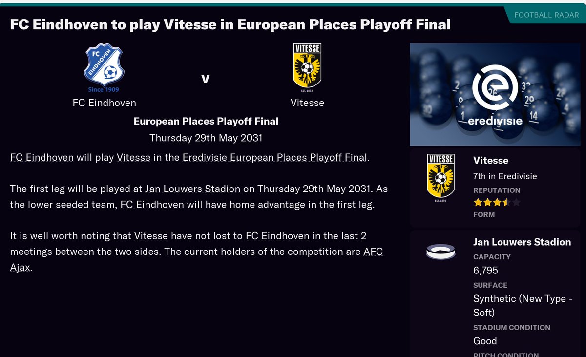 Me vs Chelsea development squad for Europe