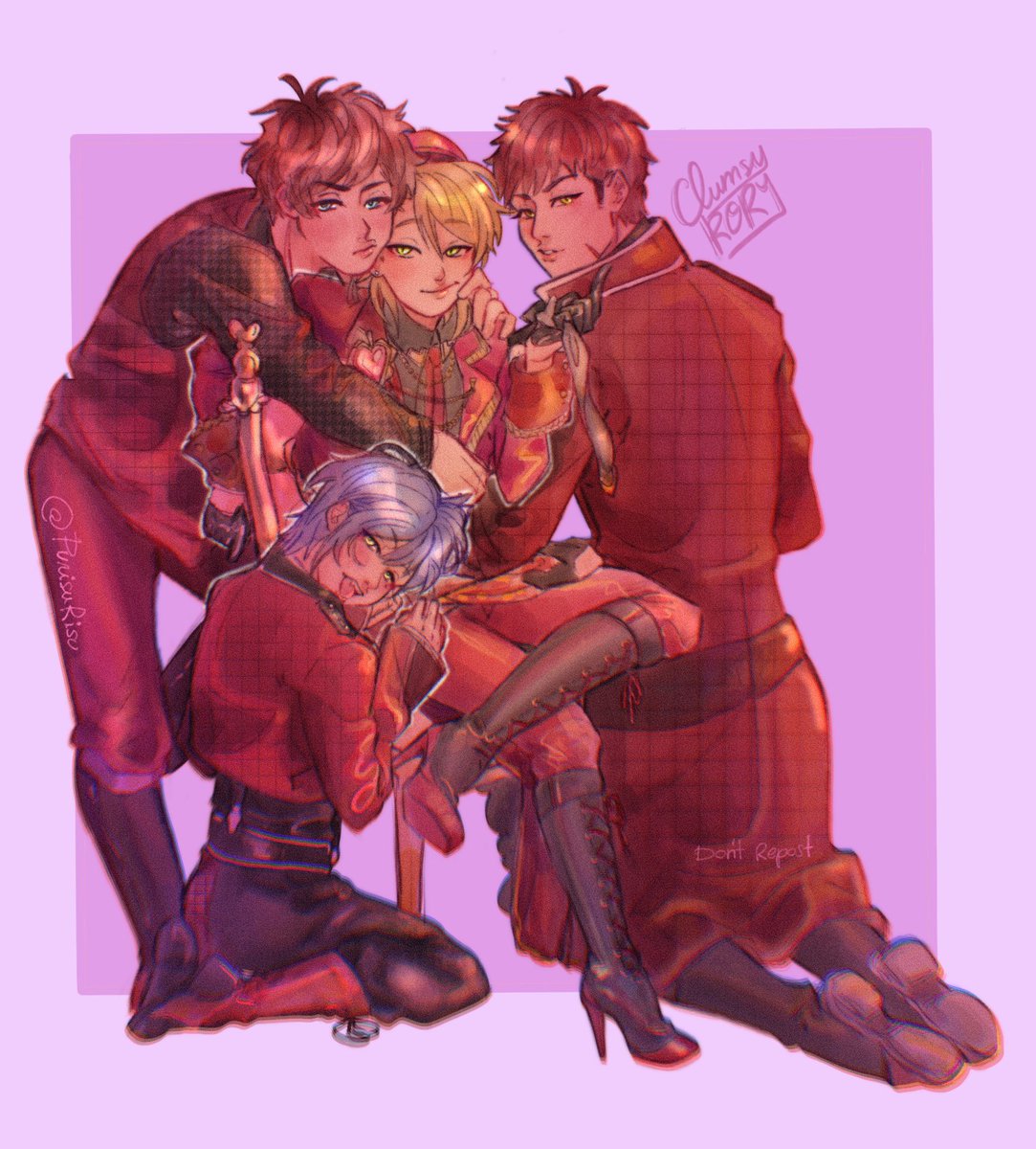 PurisuRory's tweet photo. Hope you had a wonderful Valentine’s Day!💕💞
#a3_bl https://t.co/gkiqMoiIUN