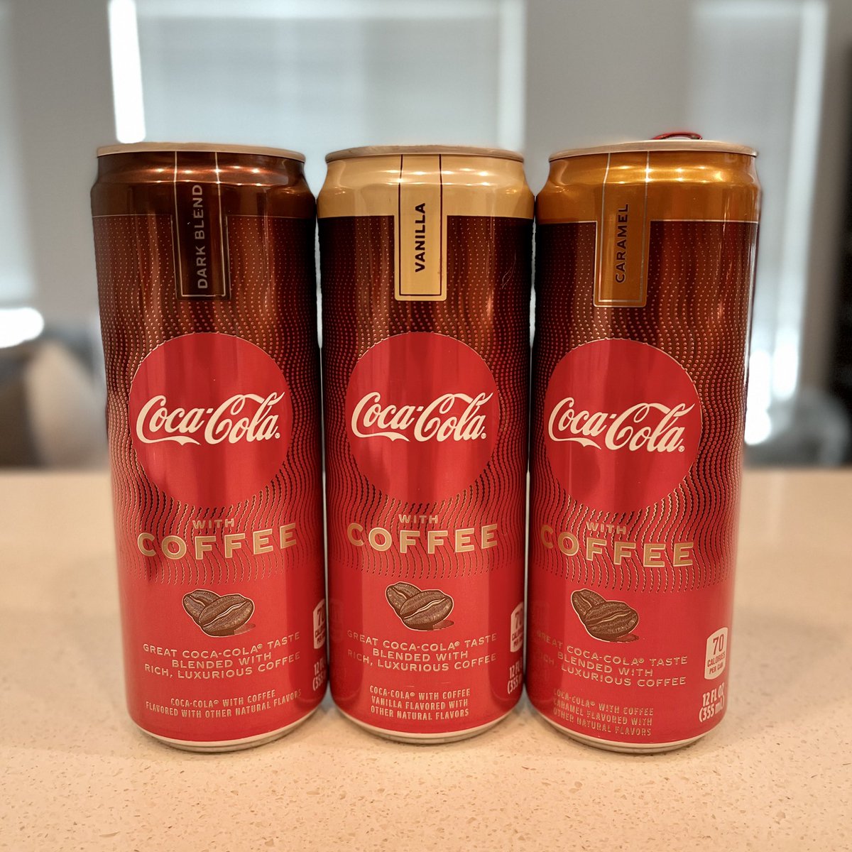 NoWisdomTeeth's tweet photo. New Coca-Cola with Coffee (coffee cola?)
#cocacolawithcoffee #coffeecola #cocacola #coke https://t.co/oYzrYRreK0