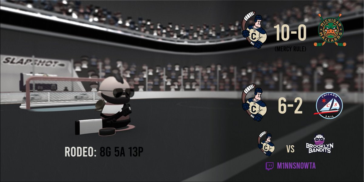 ClappersGG's tweet image. Scores from last night below. Also, tune in for our big game tonight against the Brooklyn Bandits at 9:30 EST