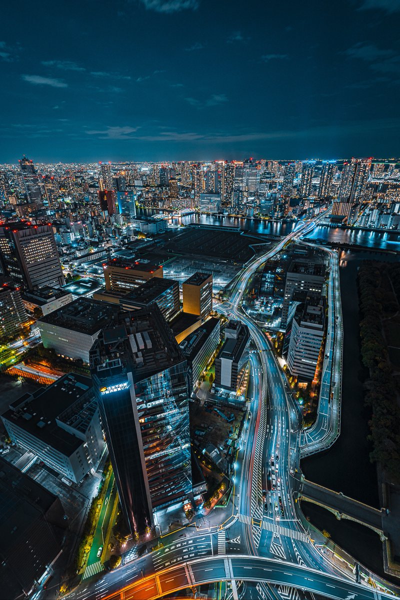 アノ カレッタ汐留から観える夜景は格別